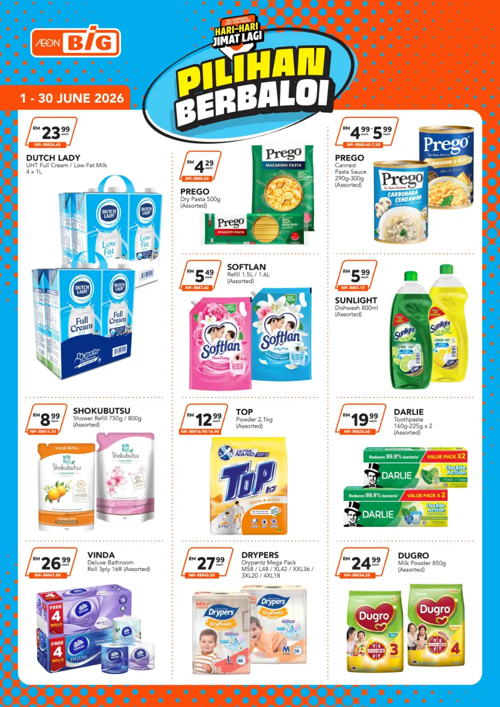 AEON BiG Malaysia Hari-Hari Jimat Lagi Promotion Sale | Save Today page 3