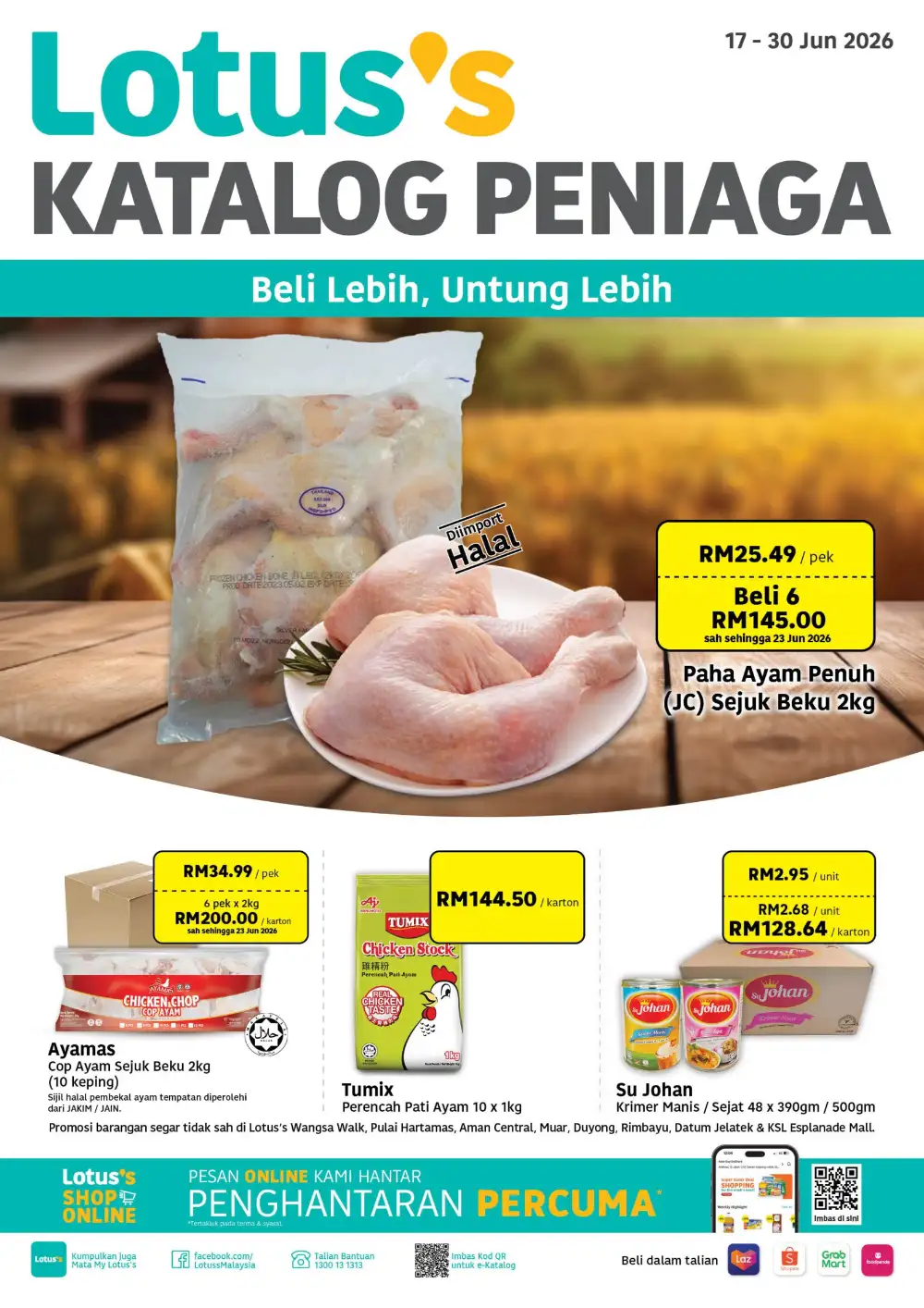 Lotuss Malaysia Katalog Peniaga Horeca Bulk Sales | Biggest Deals Today page 1