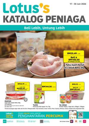Lotuss Malaysia Katalog Peniaga Horeca Bulk Sales | Biggest Deals Today flyer cover