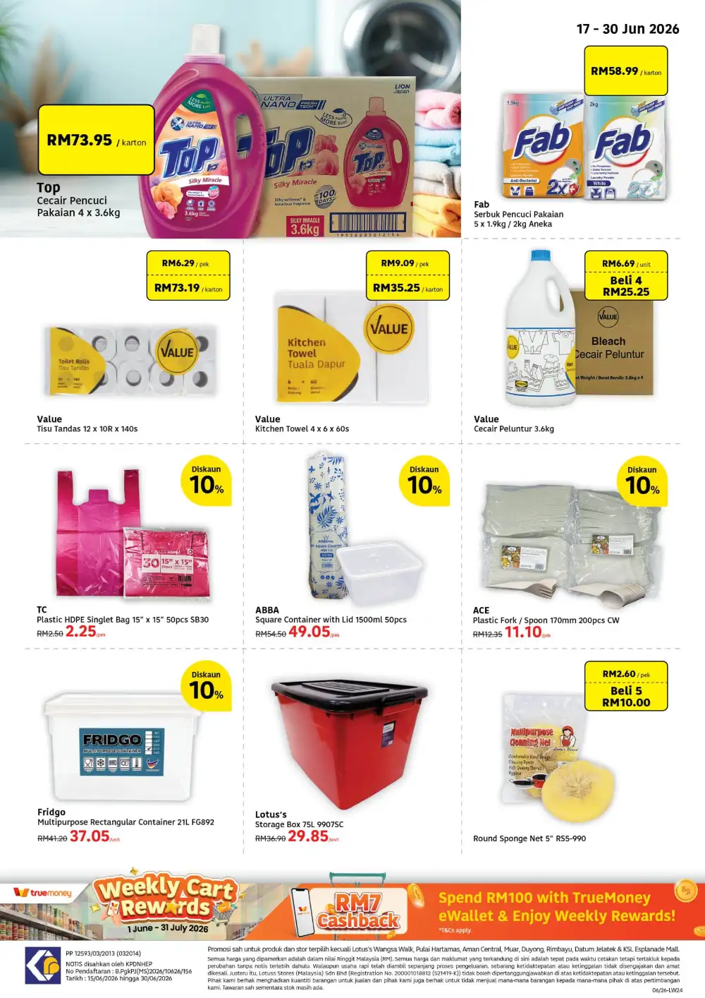 Lotuss Malaysia Katalog Peniaga Horeca Bulk Sales | Biggest Deals Today page 6