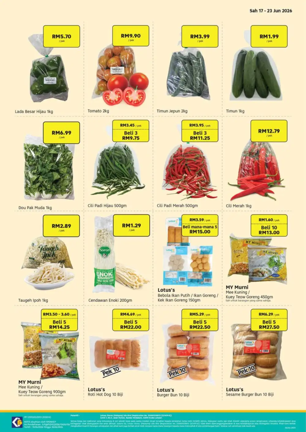 Lotuss Malaysia Katalog Peniaga Horeca Bulk Sales | Biggest Deals Today page 10