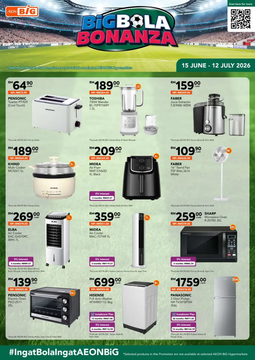 AEON BiG Malaysia Big Bola Bonanza Football Sale | Biggest Deals Today page 9
