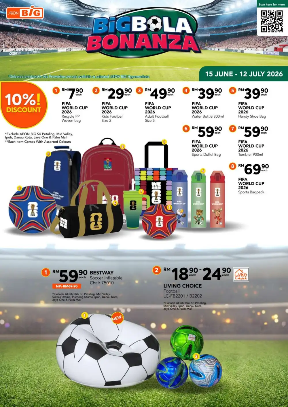AEON BiG Malaysia Big Bola Bonanza Football Sale | Biggest Deals Today page 10