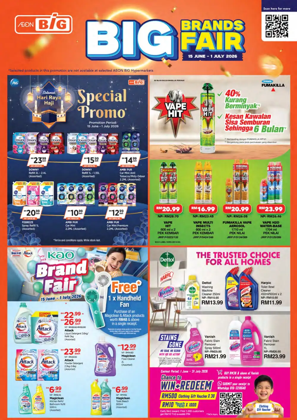 AEON BiG Malaysia Big Brands Fair 2026 Household Sales | Shop Today page 23