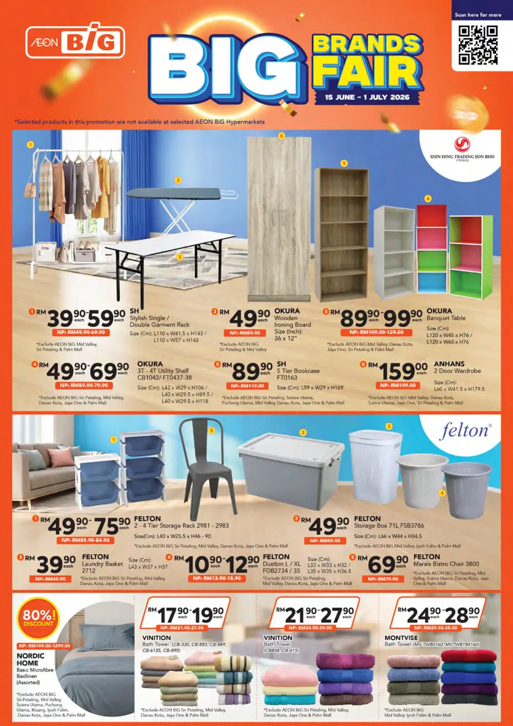 AEON BiG Malaysia Big Brands Fair 2026 Household Sales | Shop Today page 29