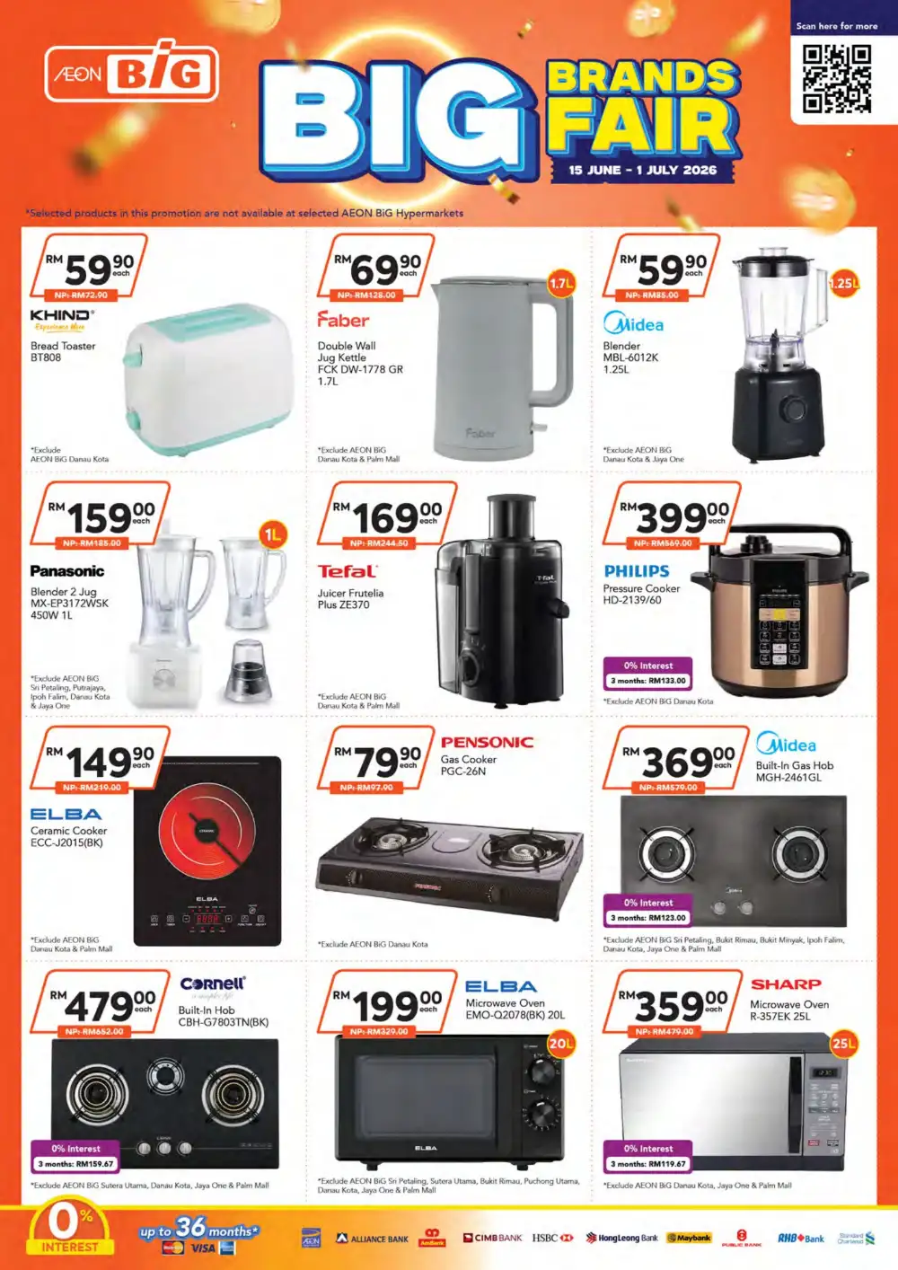 AEON BiG Malaysia Big Brands Fair 2026 Household Sales | Shop Today page 34