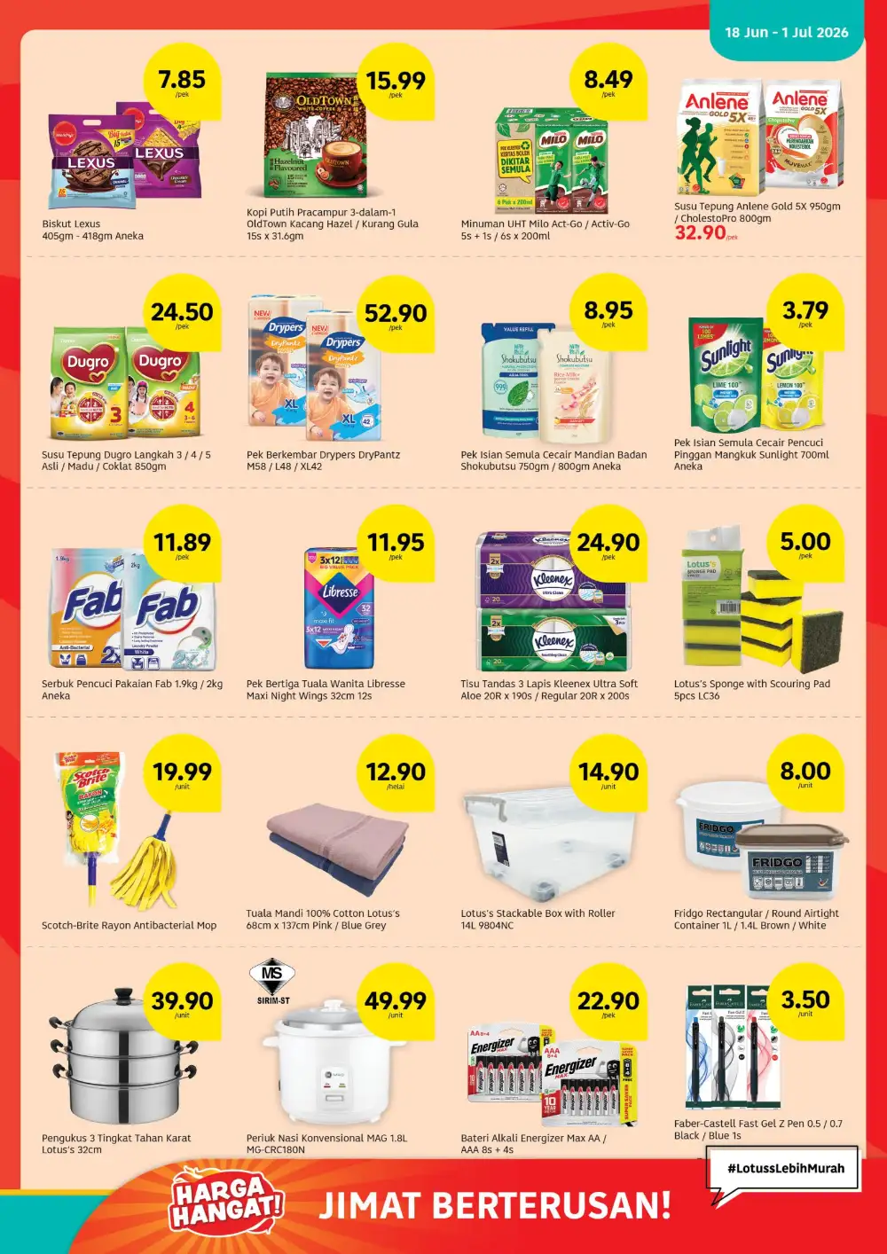 Lotus's Malaysia Harga Hangat Grocery Promotion | Save Today page 5