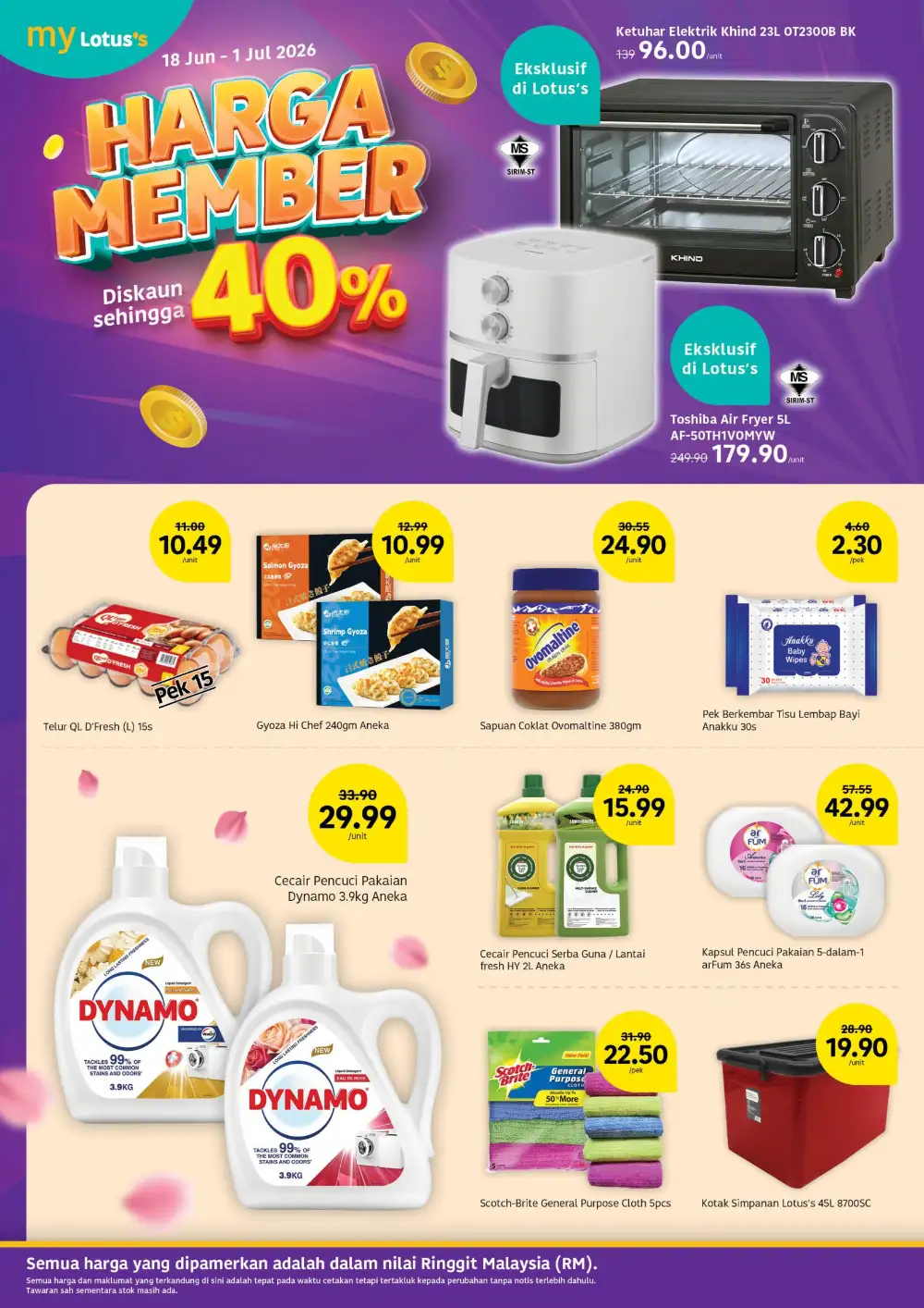 Lotus's Malaysia Harga Hangat Grocery Promotion | Save Today page 12