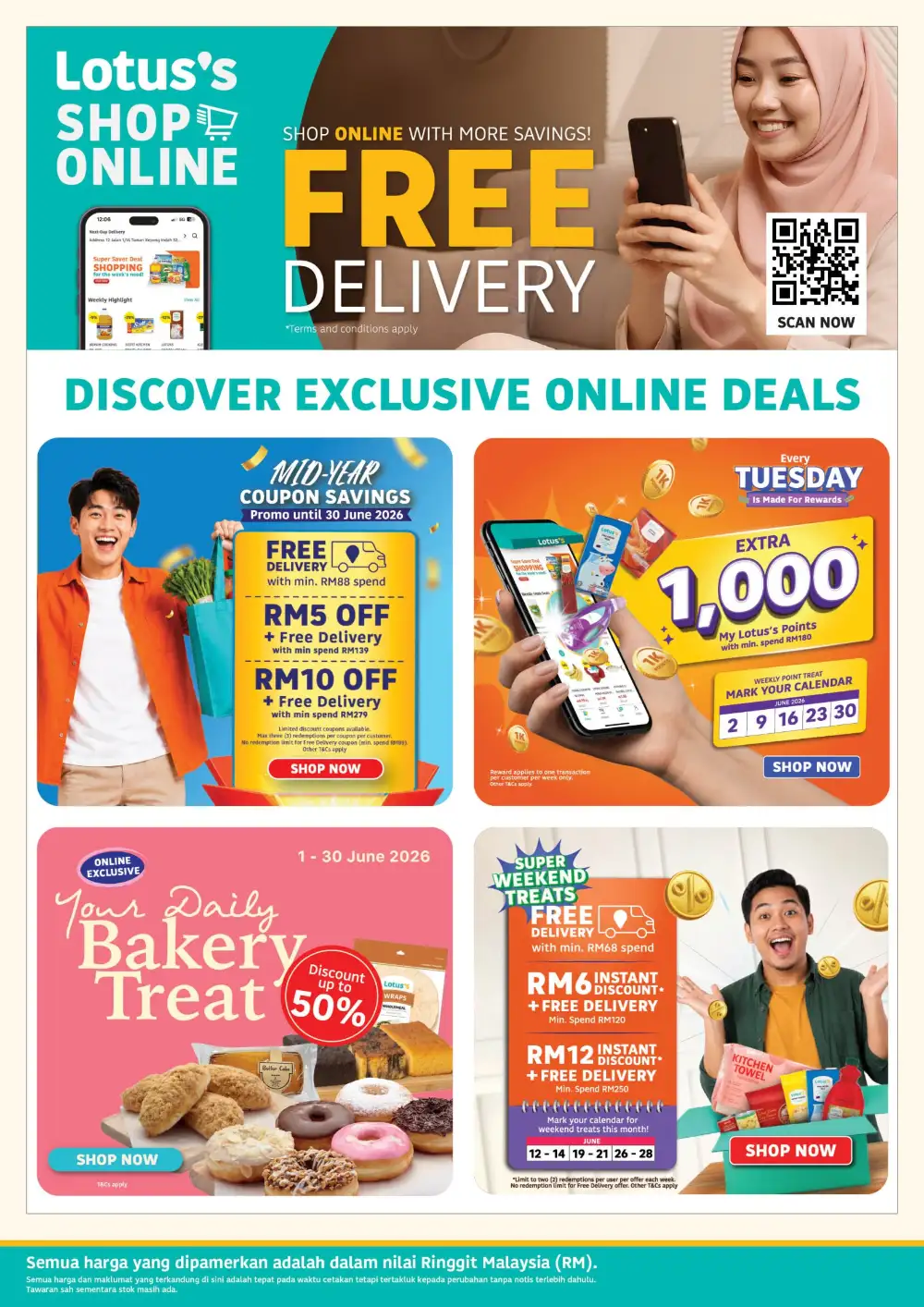 Lotus's Malaysia Harga Hangat Grocery Promotion | Save Today page 14