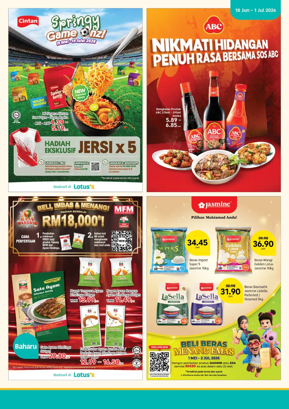 Lotus's Malaysia Harga Hangat Grocery Promotion | Save Today page 15