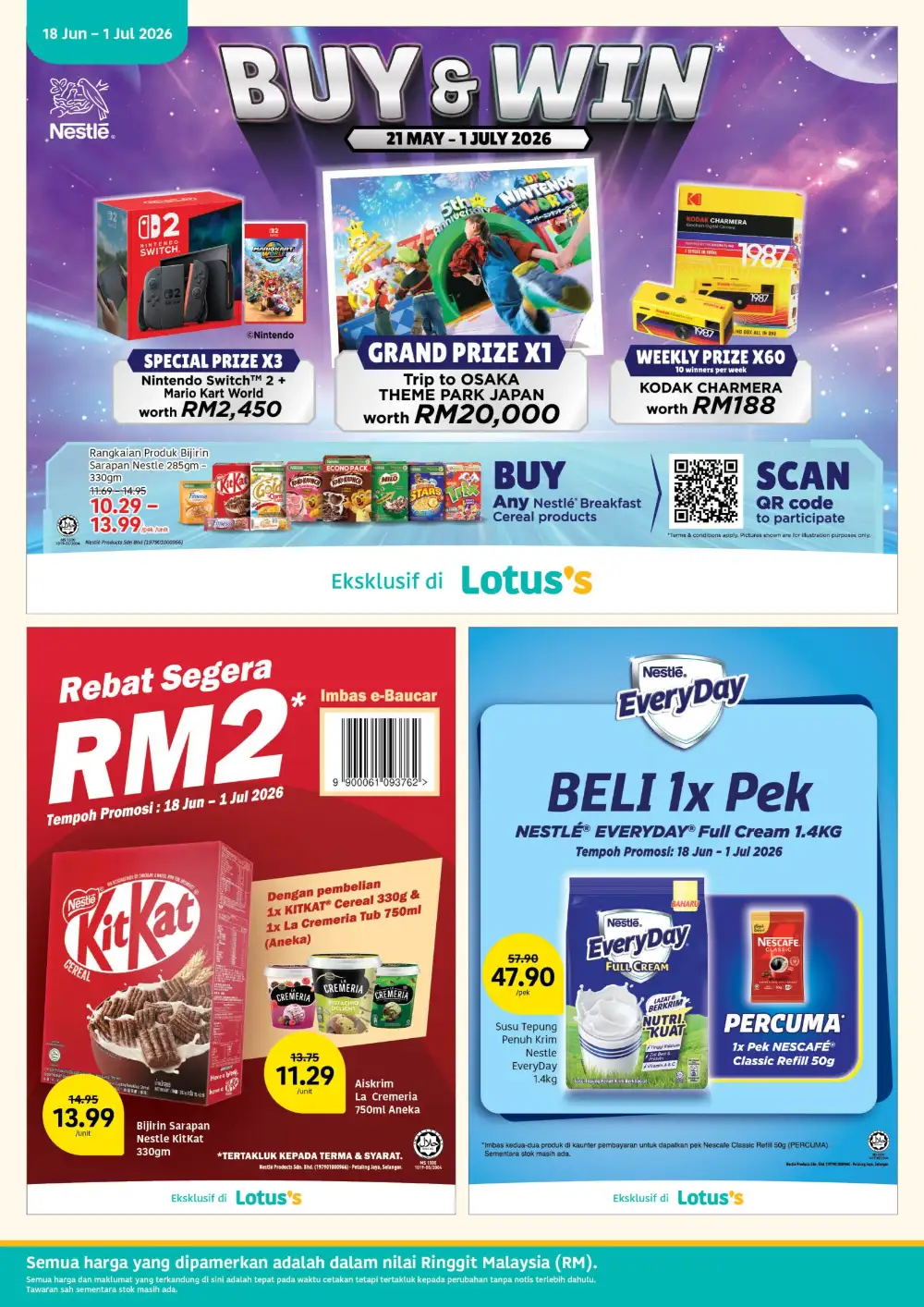 Lotus's Malaysia Harga Hangat Grocery Promotion | Save Today page 16