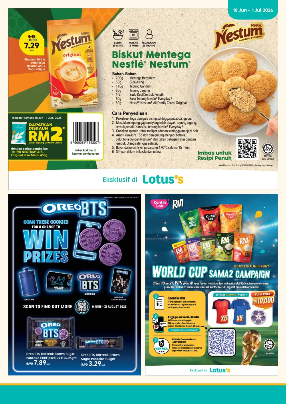 Lotus's Malaysia Harga Hangat Grocery Promotion | Save Today page 17