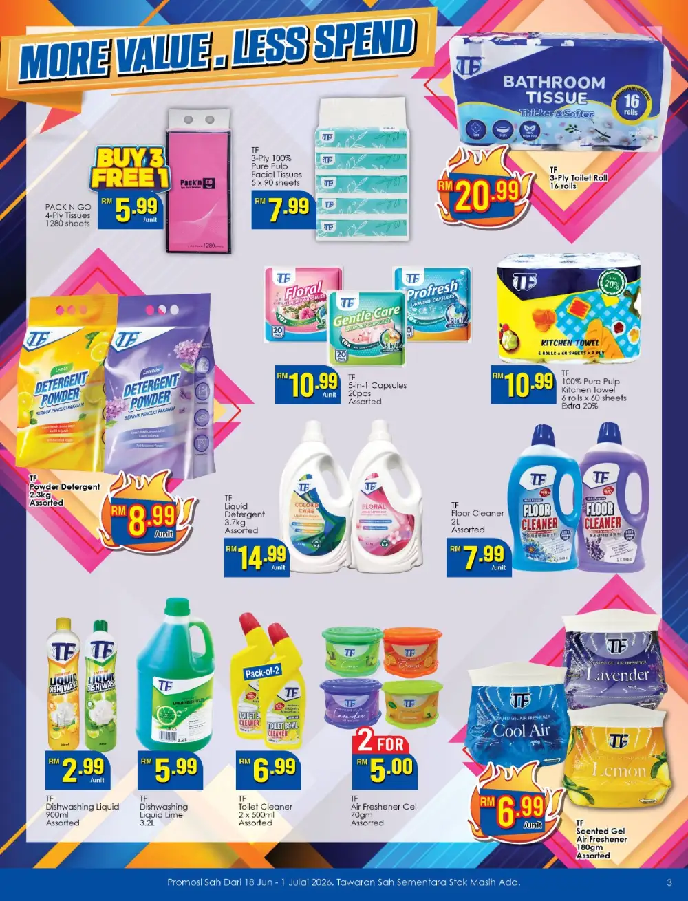 TF Value Mart Malaysia Super Hot Deals Promotion June 2026 | Save Today page 3