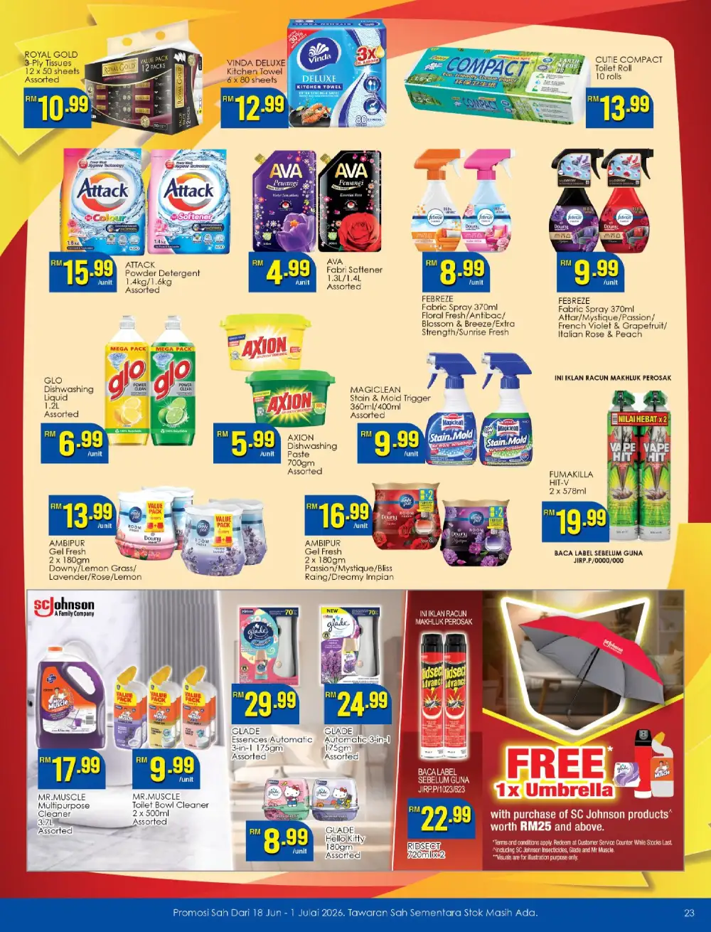 TF Value Mart Malaysia Super Hot Deals Promotion June 2026 | Save Today page 23