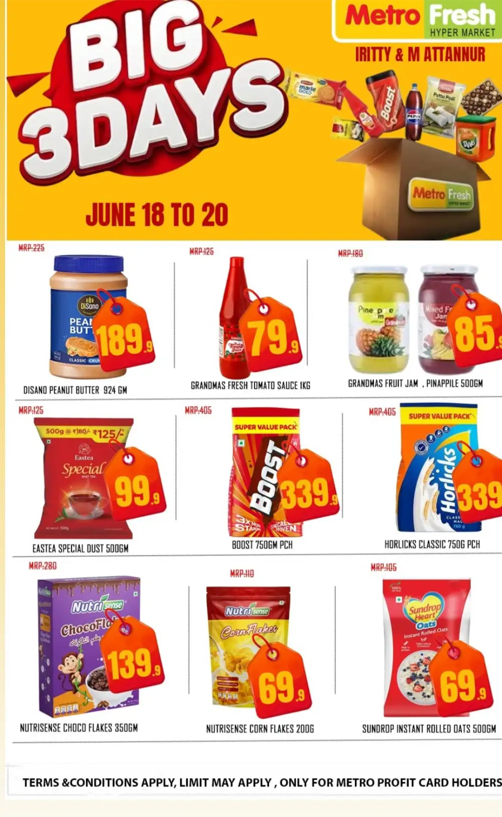 Metro Fresh Hypermarket Iritty and Mattannur Big 3 Days | Live Deals page 5