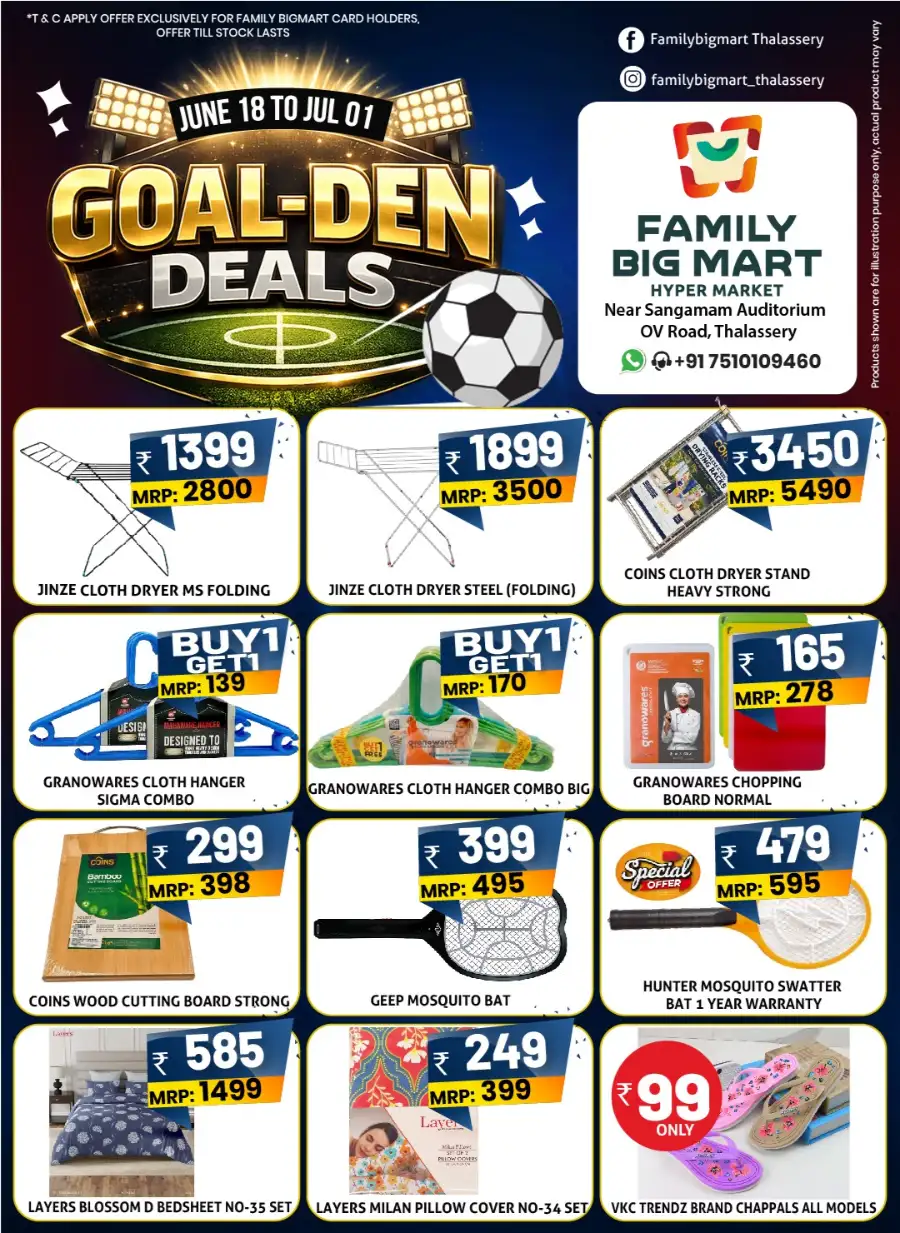 Family Big Mart Thalassery Goal-Den Deals | Live Deals page 10