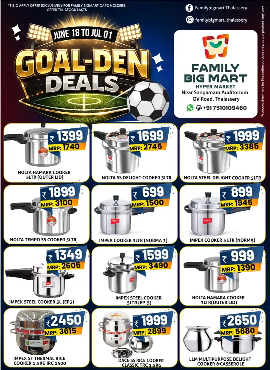 Family Big Mart Thalassery Goal-Den Deals | Live Deals page 3