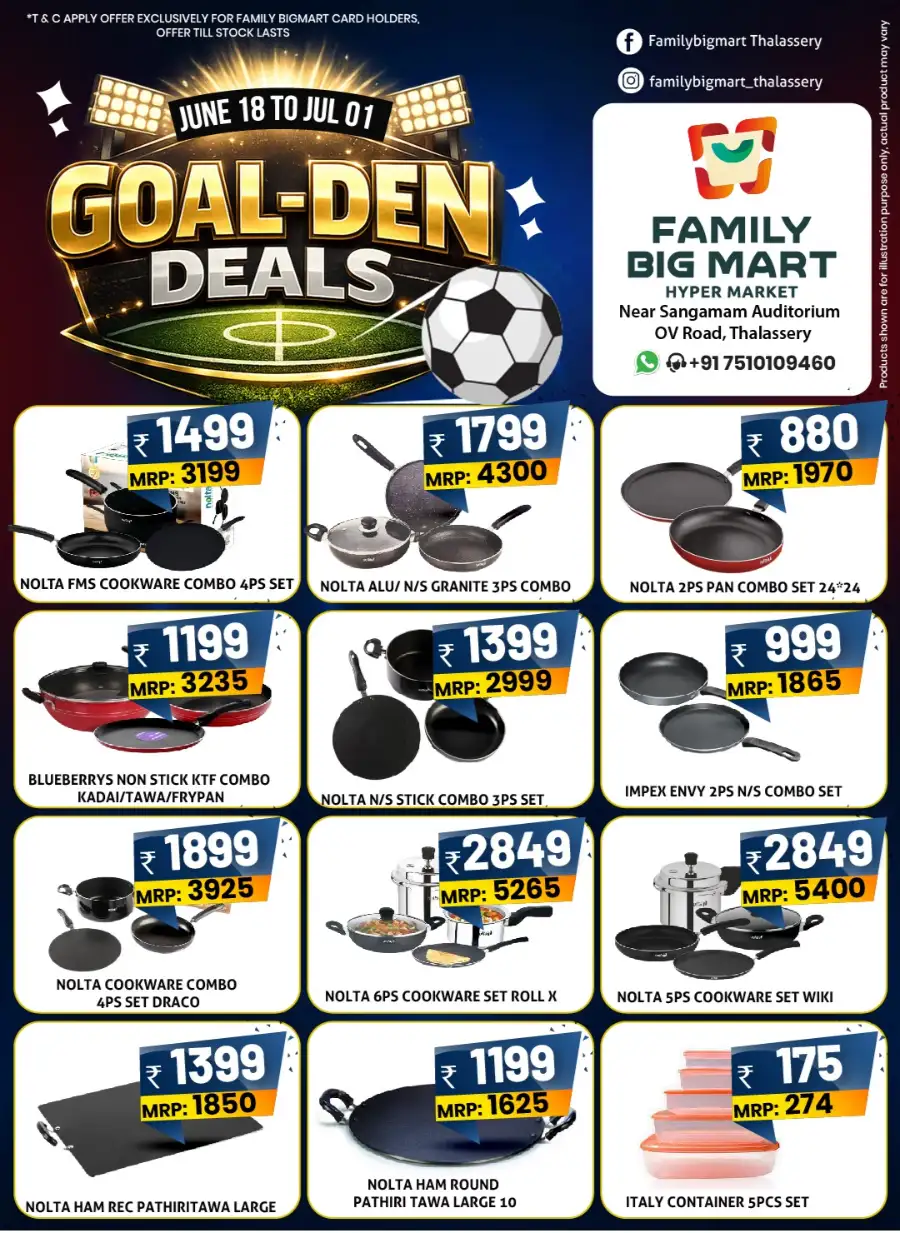 Family Big Mart Thalassery Goal-Den Deals | Live Deals page 6