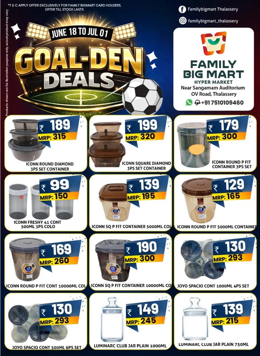 Family Big Mart Thalassery Goal-Den Deals | Live Deals page 7