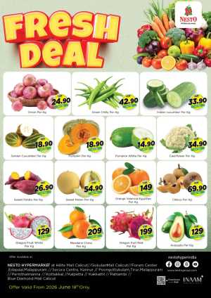 Fresh deals flyer cover