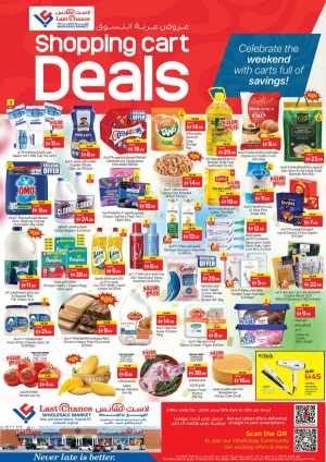 Last Chance Fujairah Shopping Cart Deals | Biggest Deals Today flyer cover