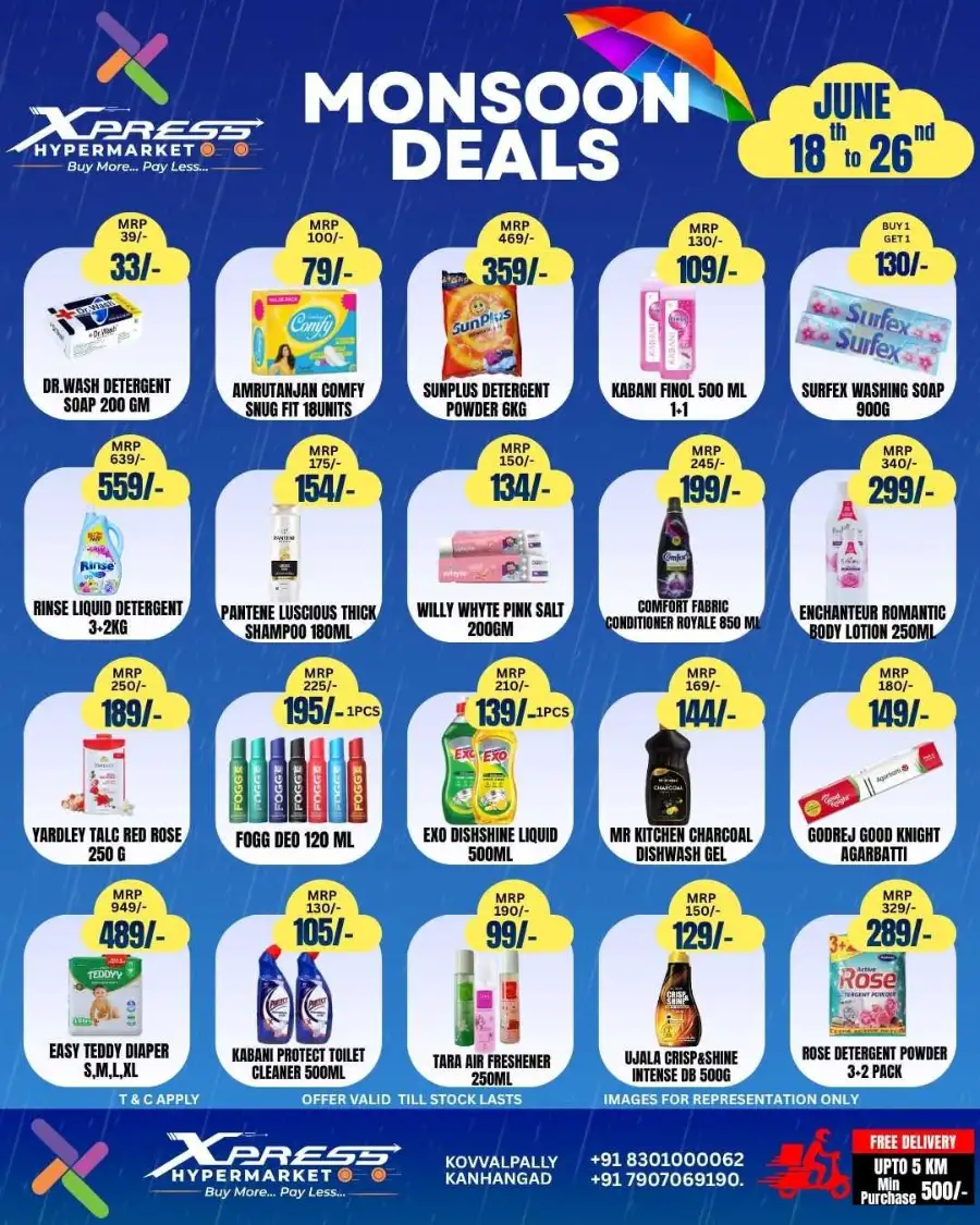 Xpress Hypermarket Kanhangad Monsoon Deals | Shop Today page 2