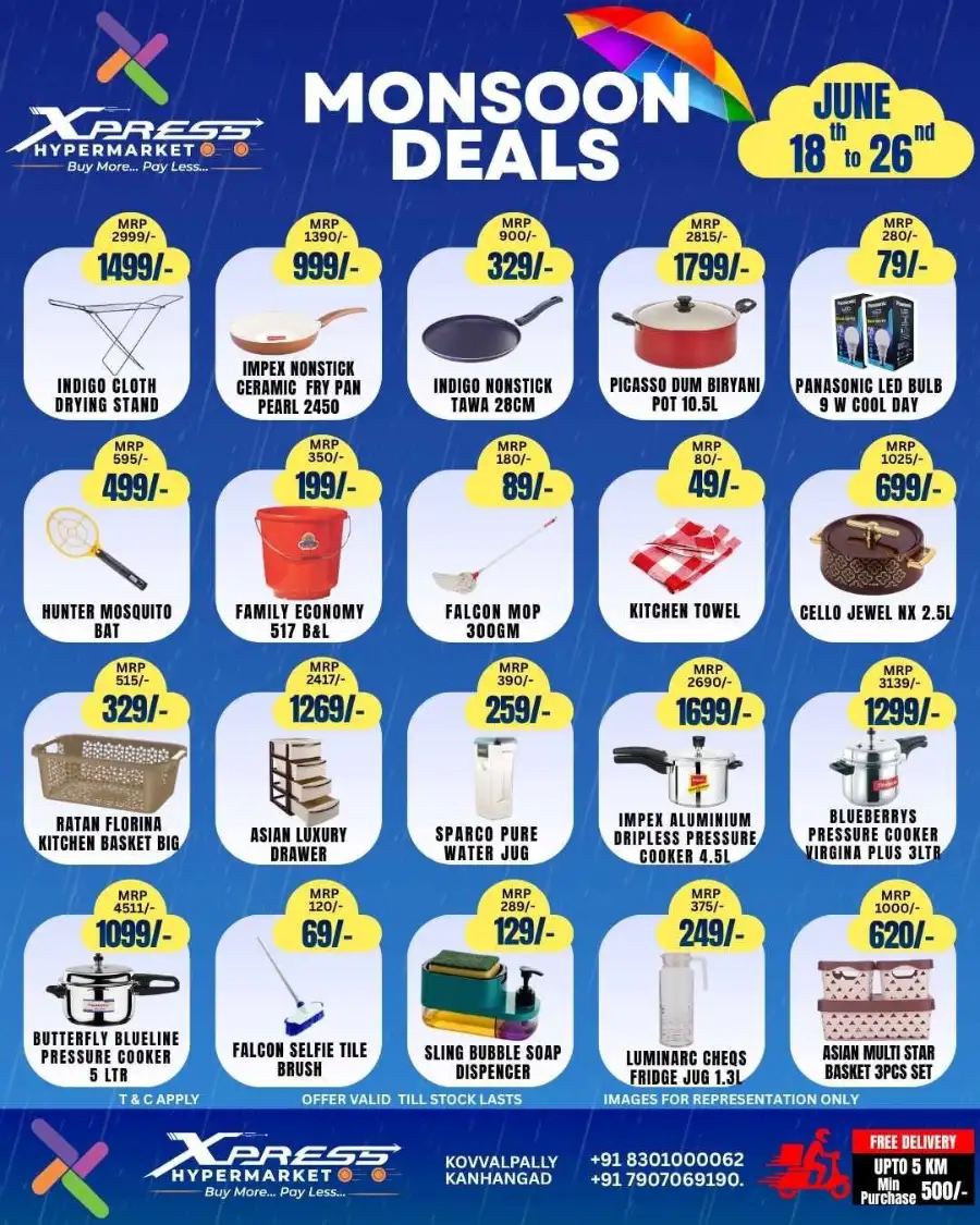 Xpress Hypermarket Kanhangad Monsoon Deals | Shop Today page 4