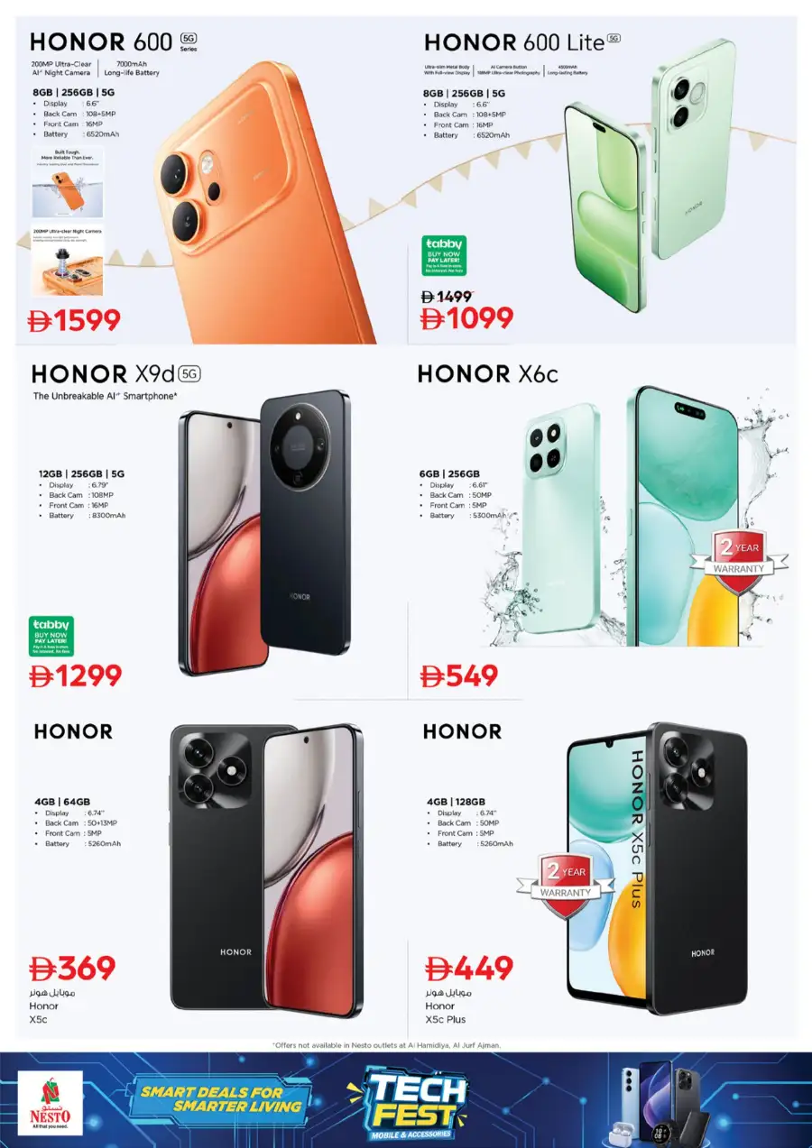 Nesto UAE Tech Fest, Mobile and Accessories Deals | View Price Catalogue page 3