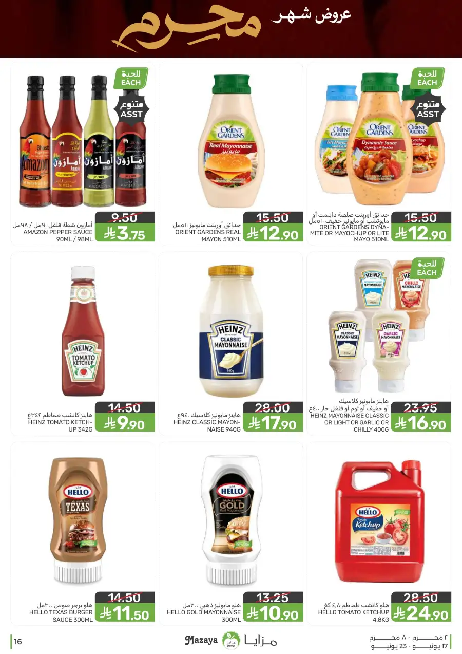 Mazaya Food Monthly Deals on Groceries | Biggest Deals Today page 16
