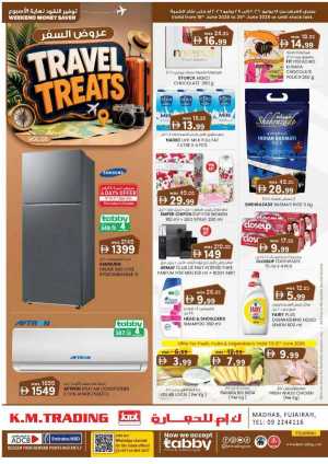 KM Trading Fujairah Weekend Money Saver Deals | Latest Leaflets flyer cover