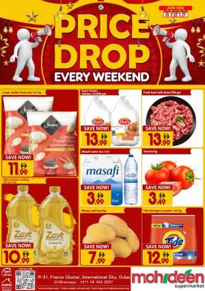 Mohideen Supermarket Dubai Weekend Price Drop Deals | Save Today flyer cover