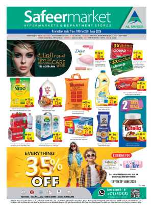 Safeer Market UAE Half Price Deals | Latest Leaflets flyer cover