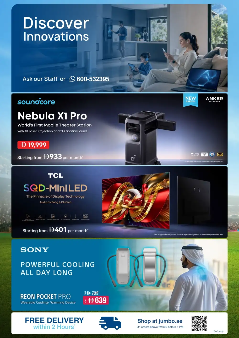 Jumbo Electronics UAE Top TV & Appliance Offers | Latest Price & Leaflets page 2