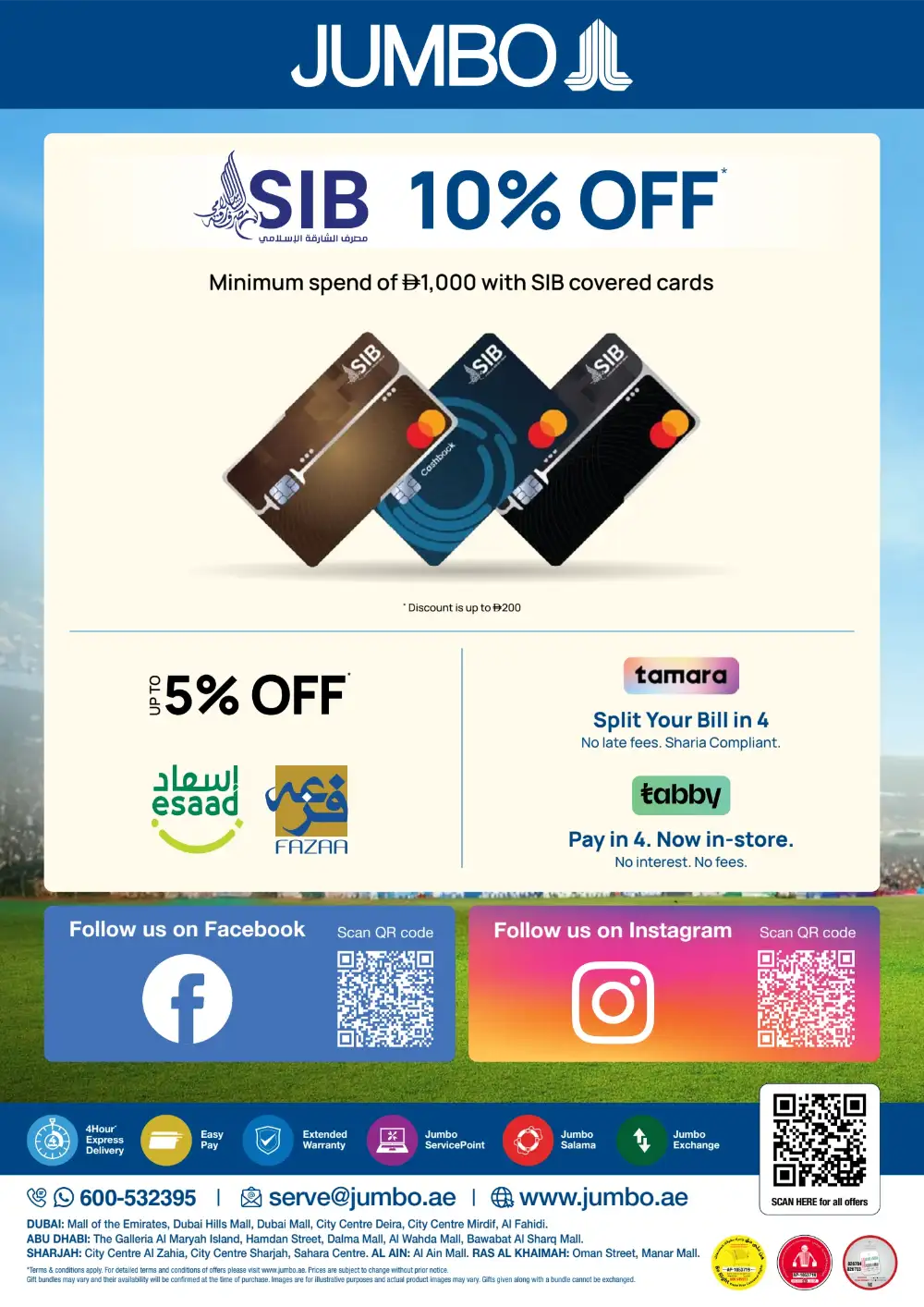Jumbo Electronics UAE Top TV & Appliance Offers | Latest Price & Leaflets page 25