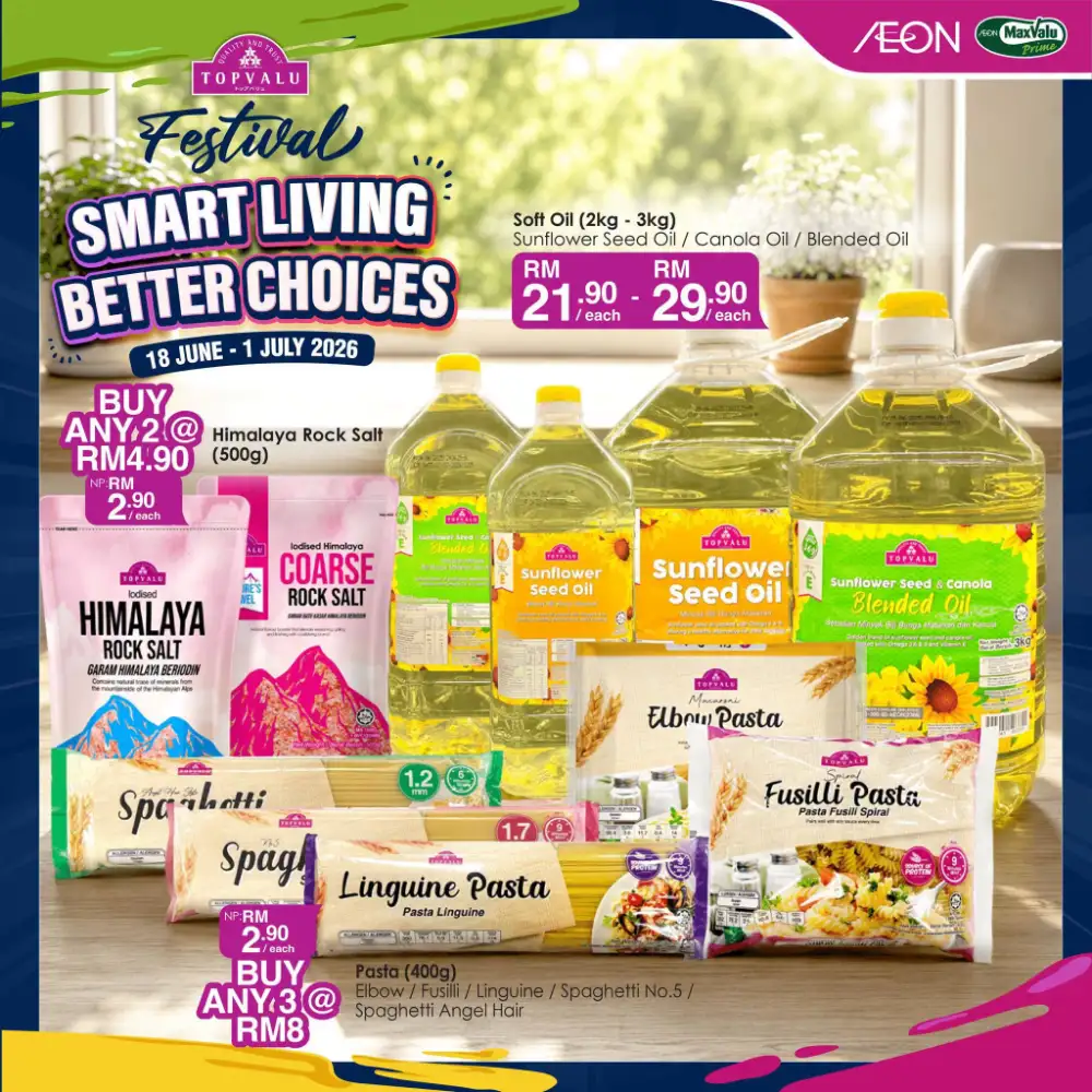 AEON Topvalu Festival Smart Living Promotion | Latest Price & Catalogue page 4