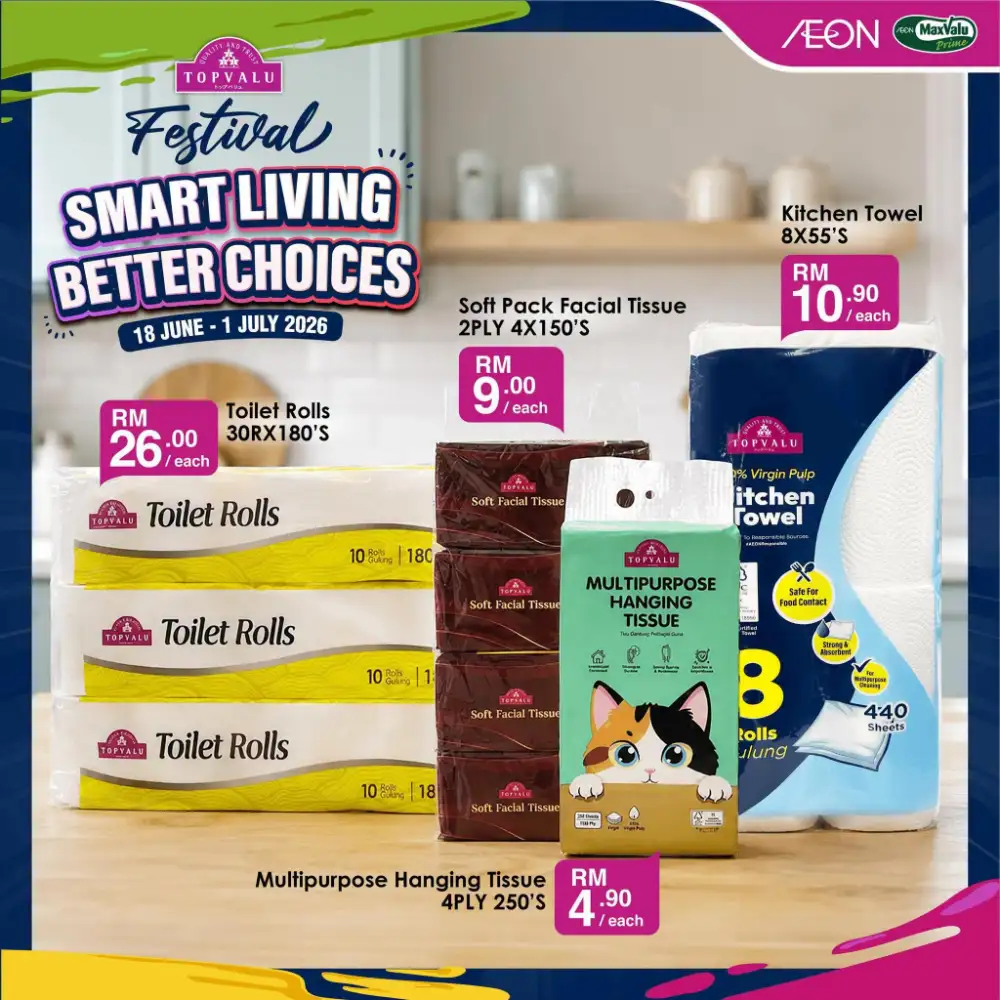 AEON Topvalu Festival Smart Living Promotion | Latest Price & Catalogue page 9