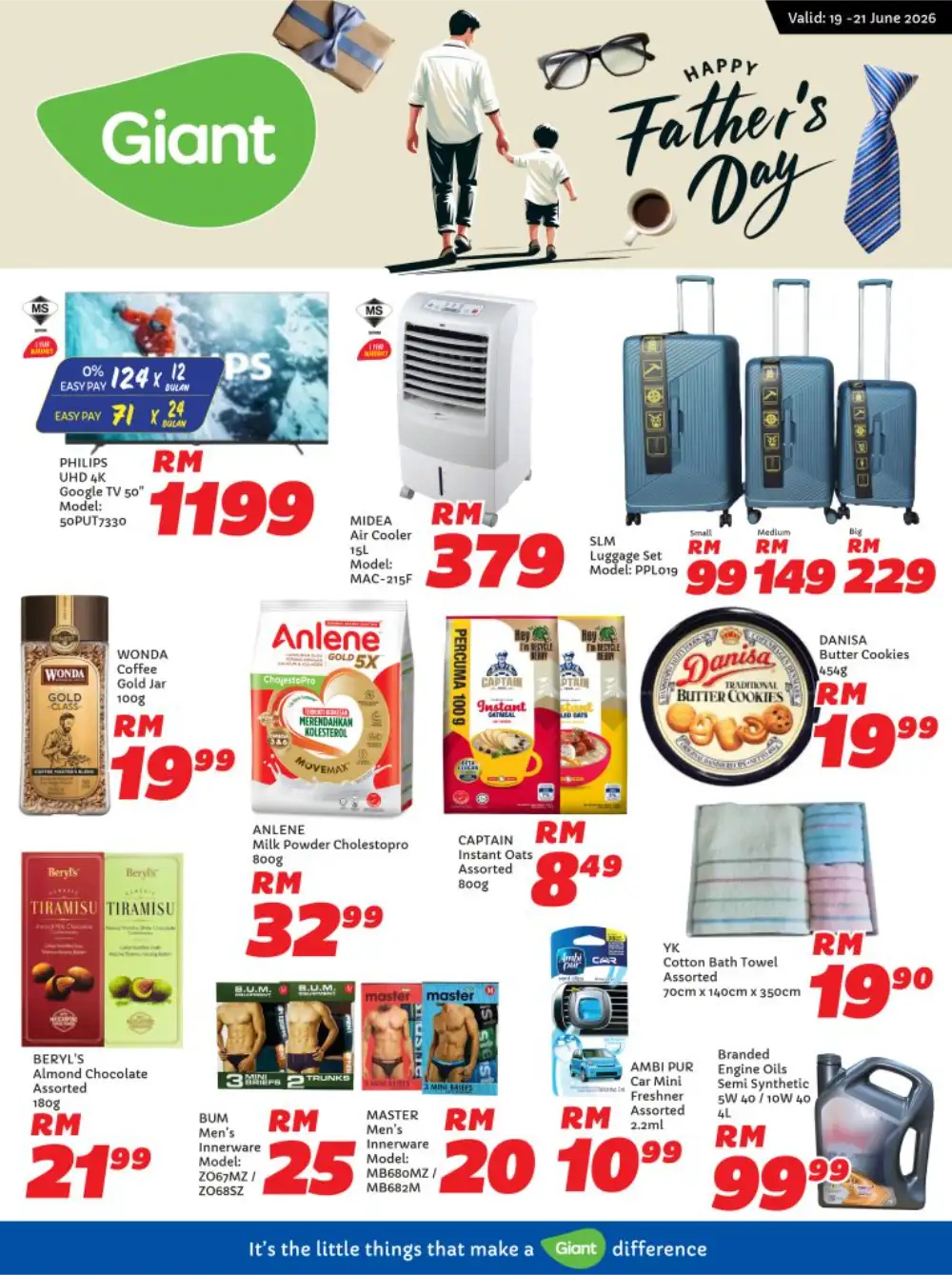 Giant Malaysia Father's Day Special Deals and Promo | Latest Price & Catalogue page 1