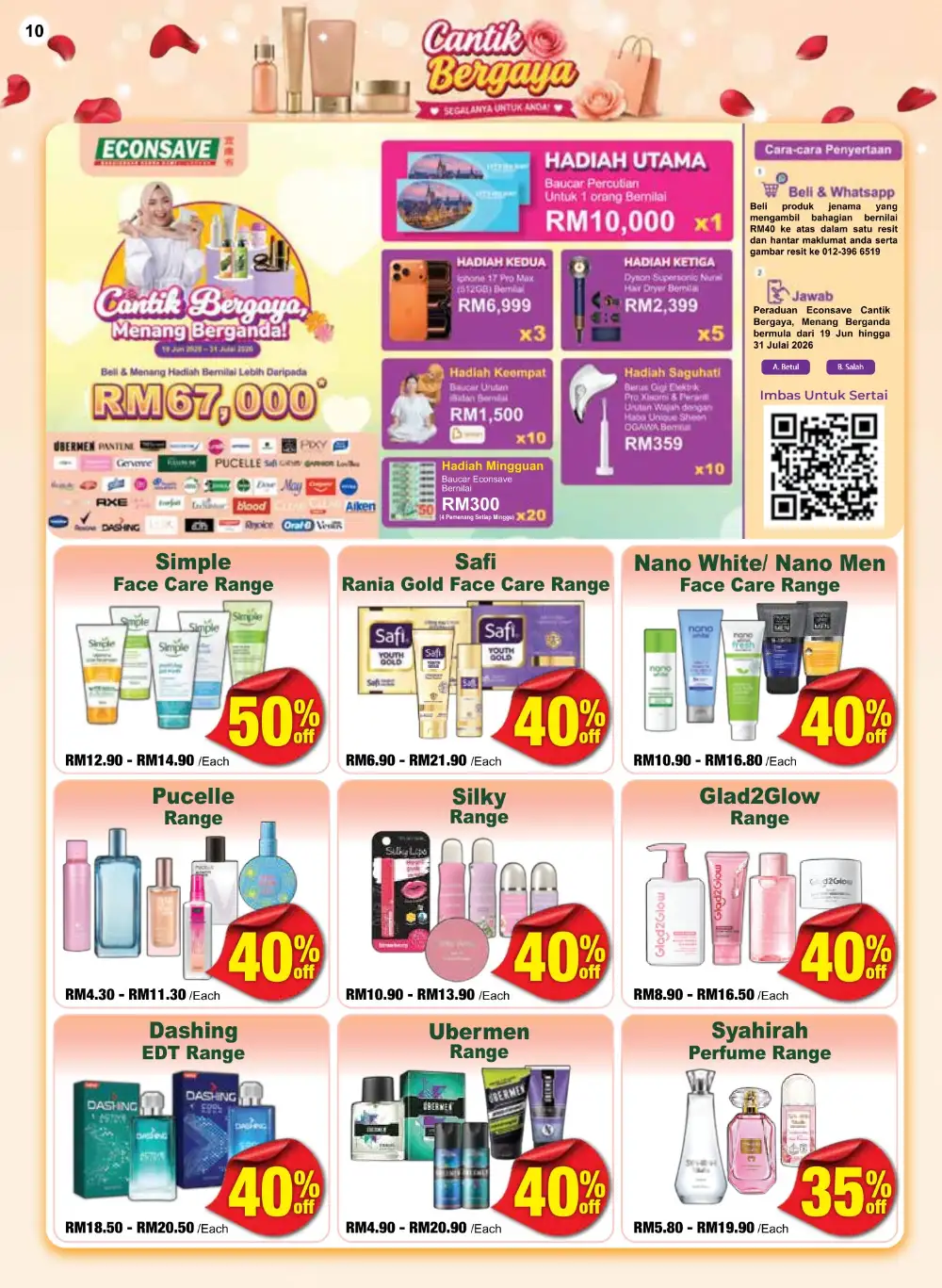 Econsave Malaysia Cantik Bergaya Promotion Sale | Latest Price & Catalogue page 10