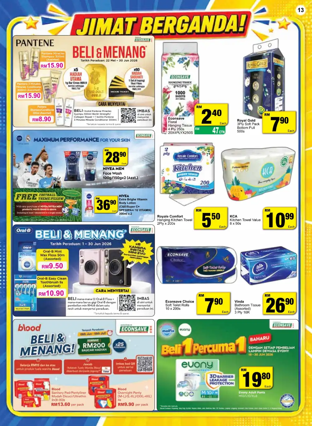 Econsave Malaysia Cantik Bergaya Promotion Sale | Latest Price & Catalogue page 13