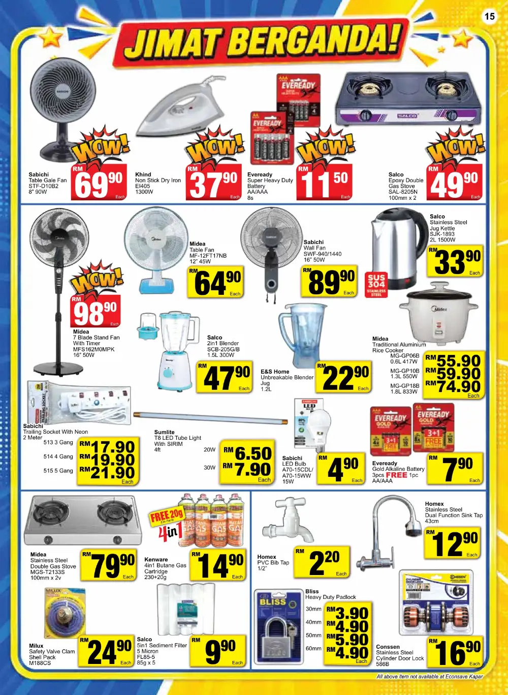 Econsave Malaysia Cantik Bergaya Promotion Sale | Latest Price & Catalogue page 15