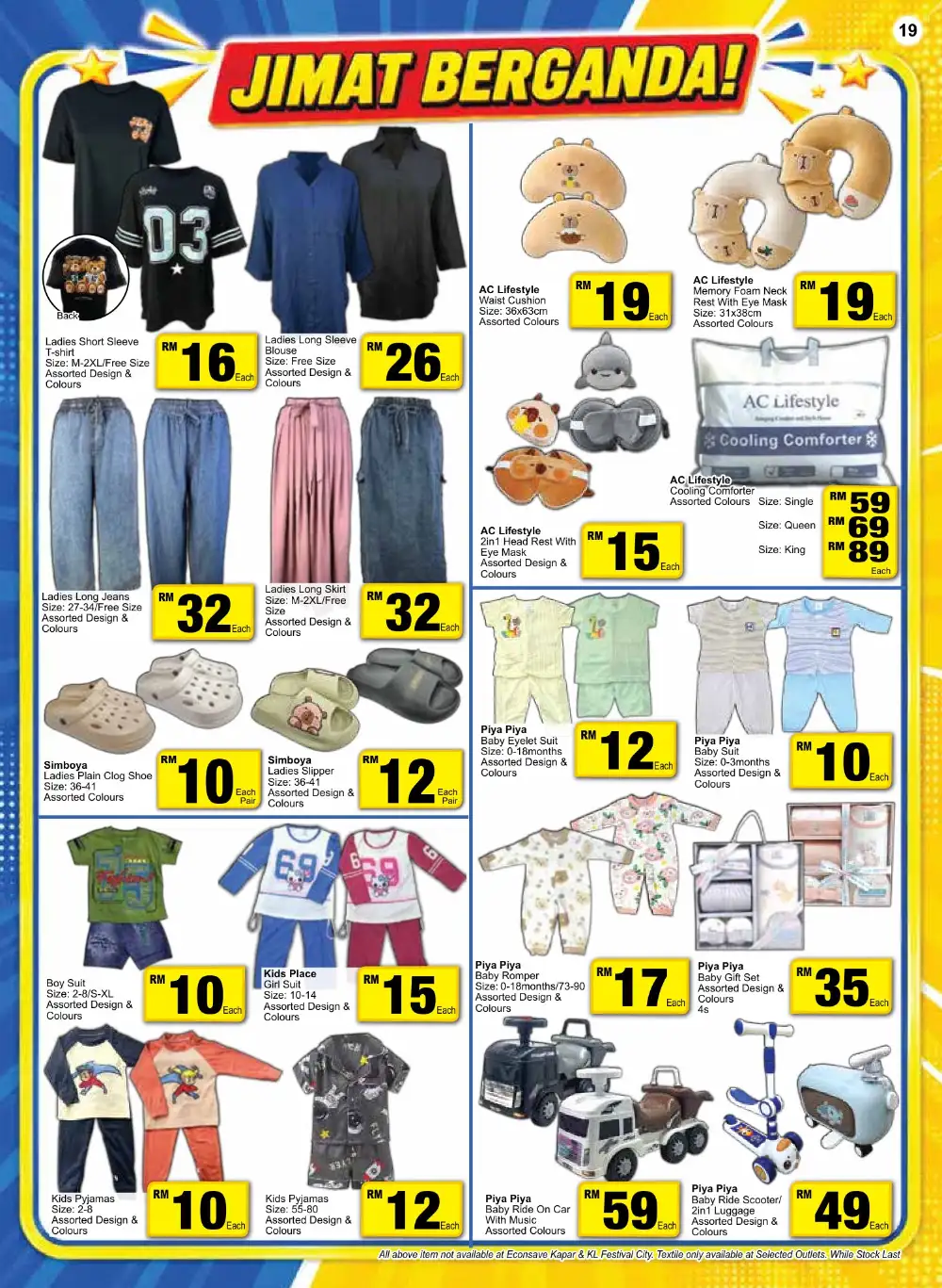 Econsave Malaysia Cantik Bergaya Promotion Sale | Latest Price & Catalogue page 19