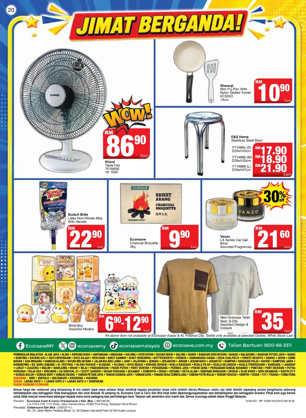 Econsave Malaysia Cantik Bergaya Promotion Sale | Latest Price & Catalogue page 20