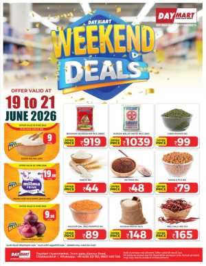 Daymart Chakkarakkal Weekend Offers | Shop Today flyer cover