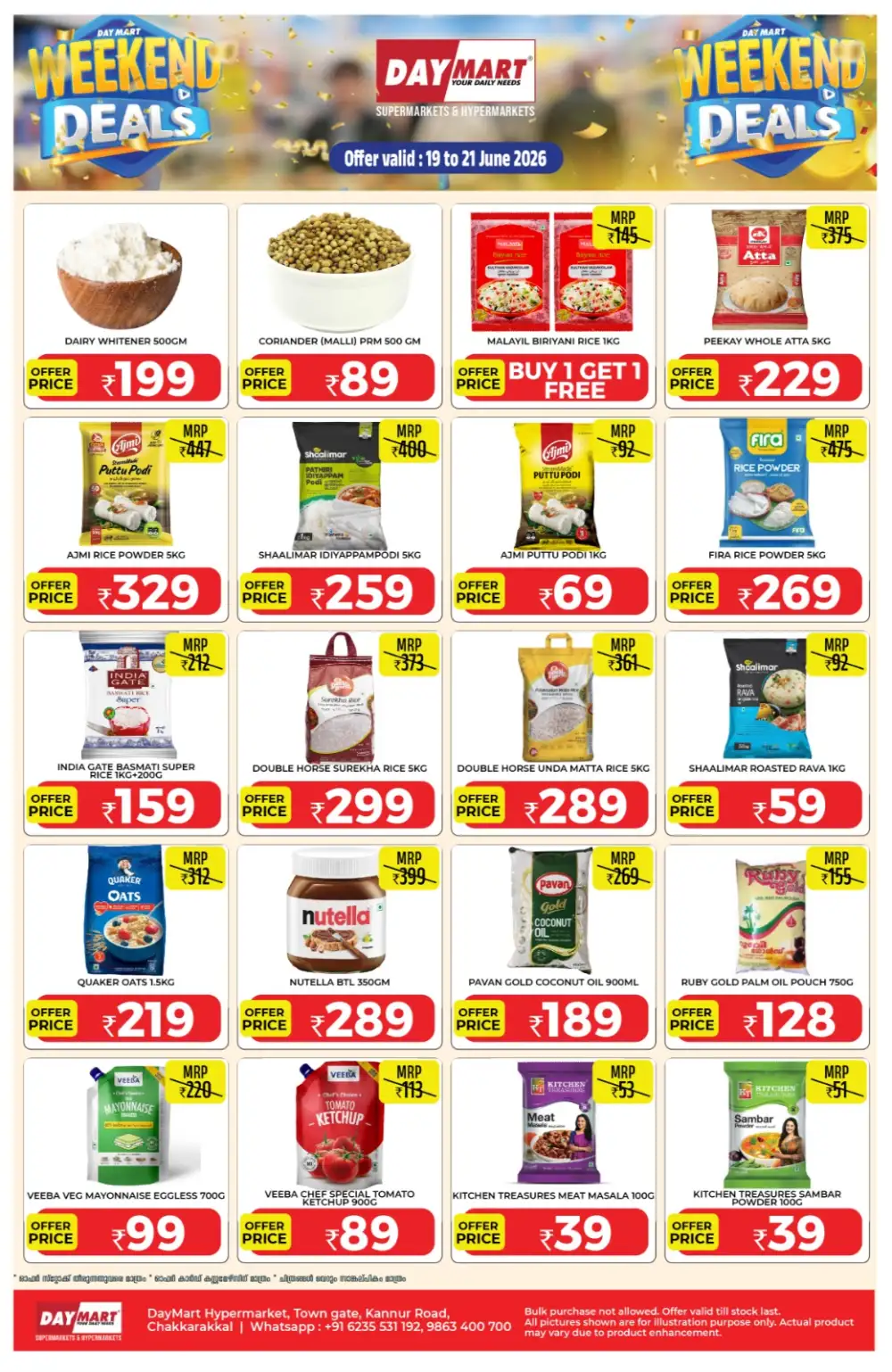 Daymart Chakkarakkal Weekend Offers | Shop Today page 2