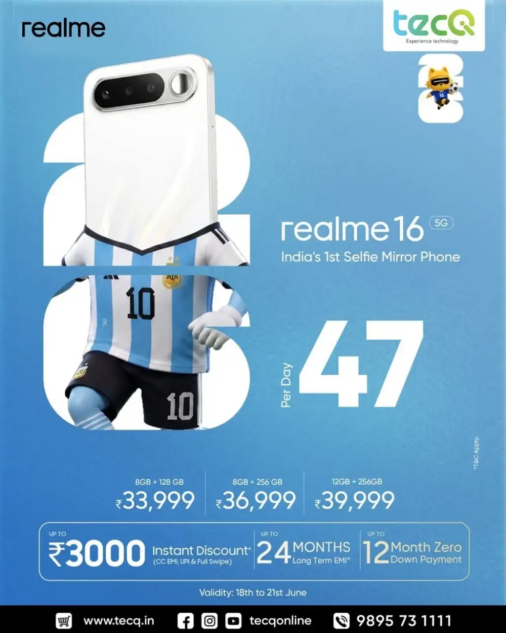 Realme 16 Pro Plus and 16T Offers at tecQ | Shop Today page 2