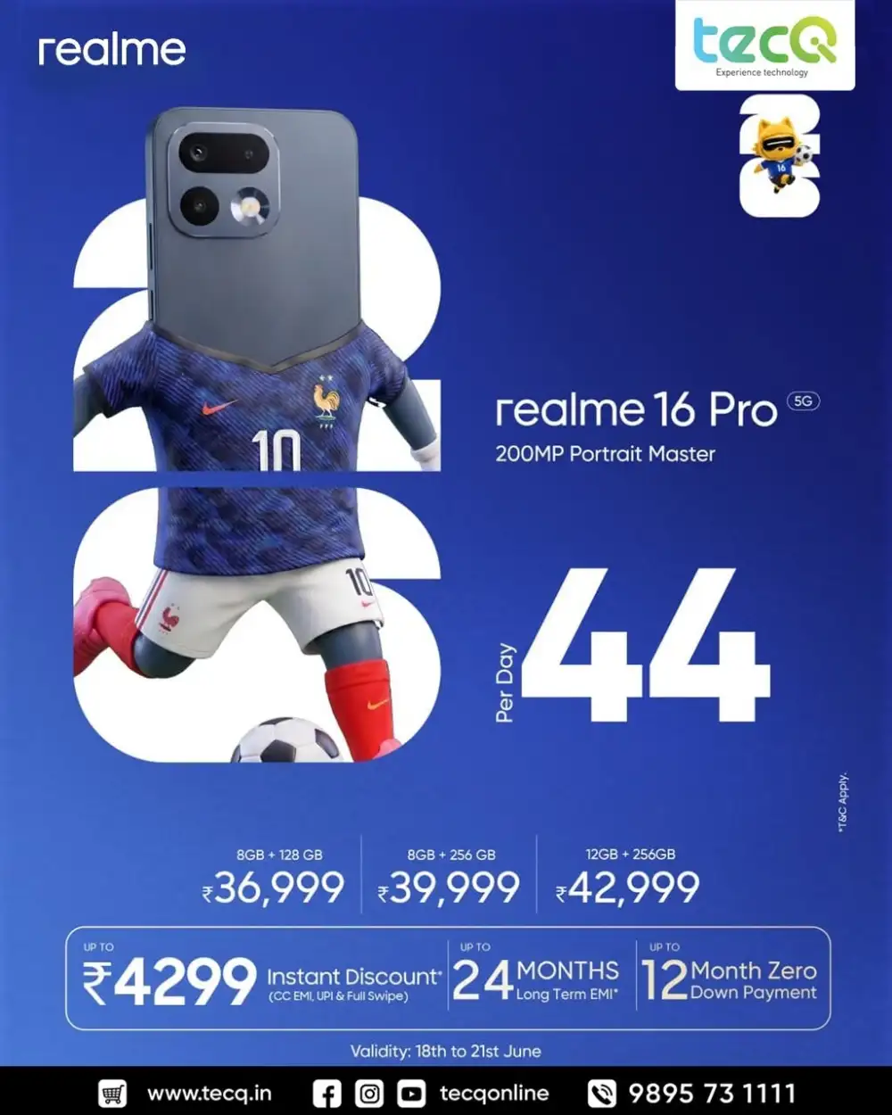 Realme 16 Pro Plus and 16T Offers at tecQ | Shop Today page 3