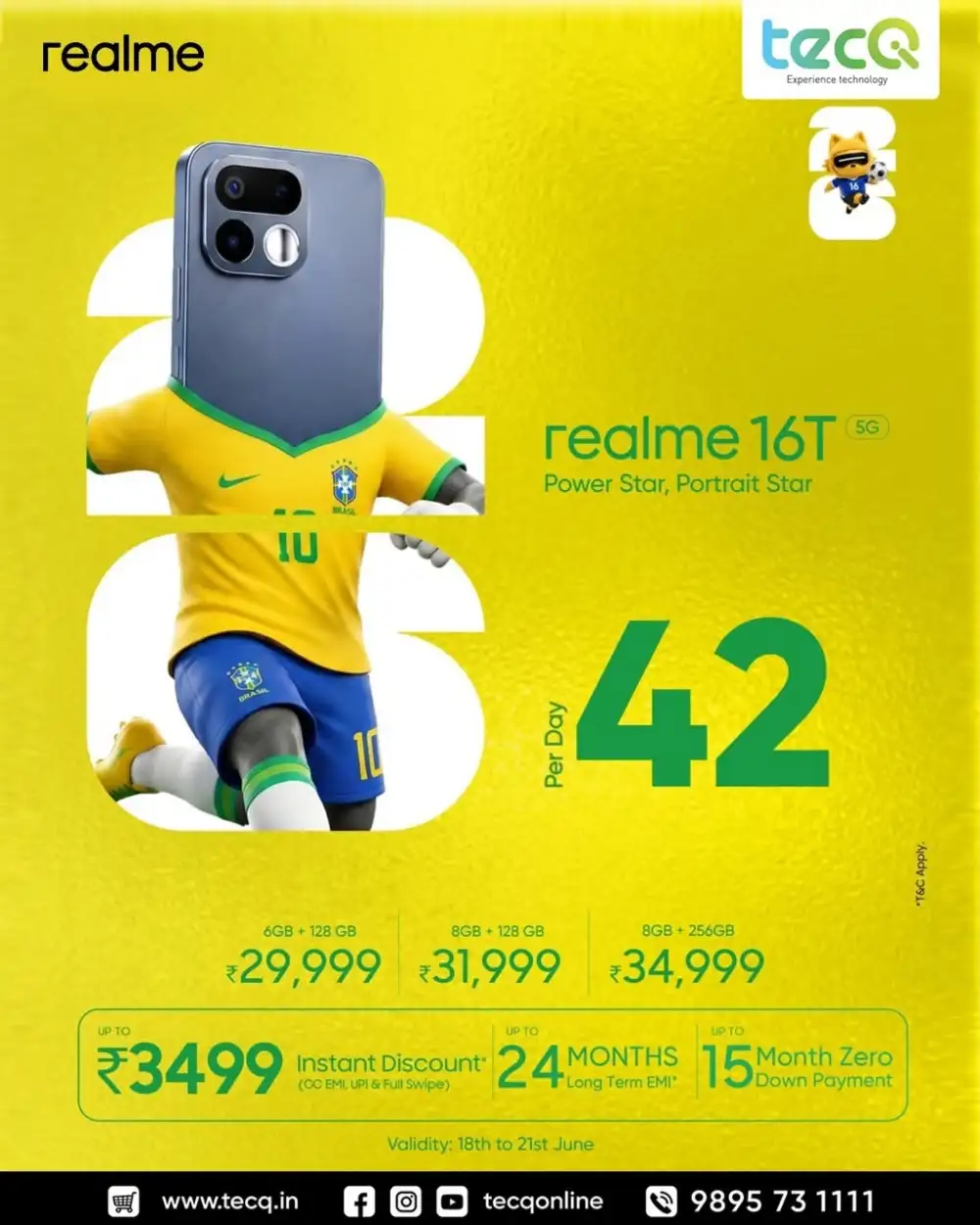 Realme 16 Pro Plus and 16T Offers at tecQ | Shop Today page 4