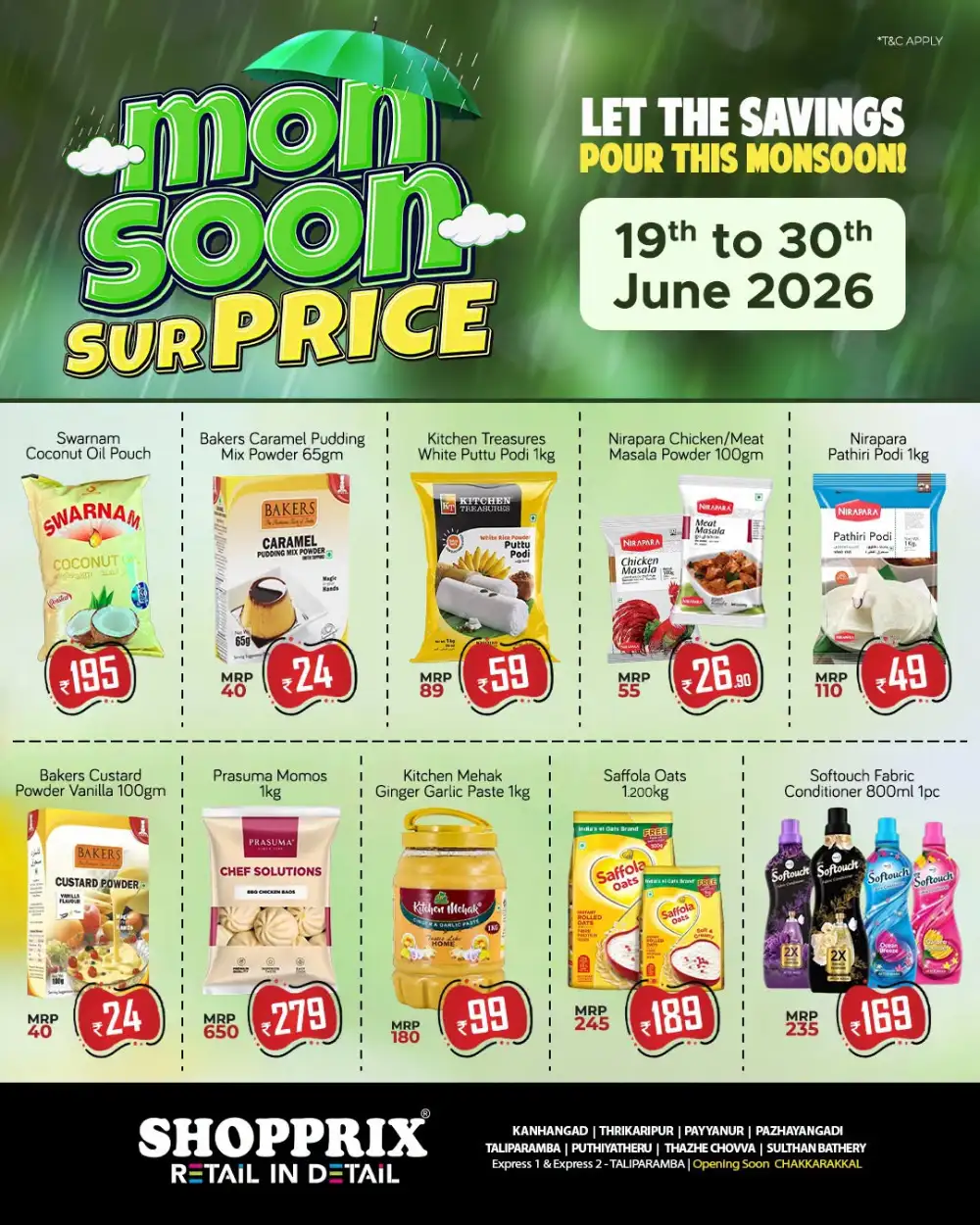 Shopprix Monsoon Surprise Offers | Live Deals page 1