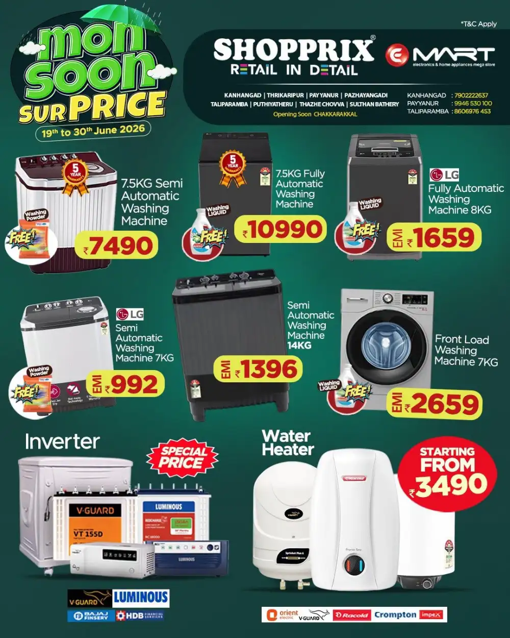 Shopprix Monsoon Surprise Offers | Live Deals page 6