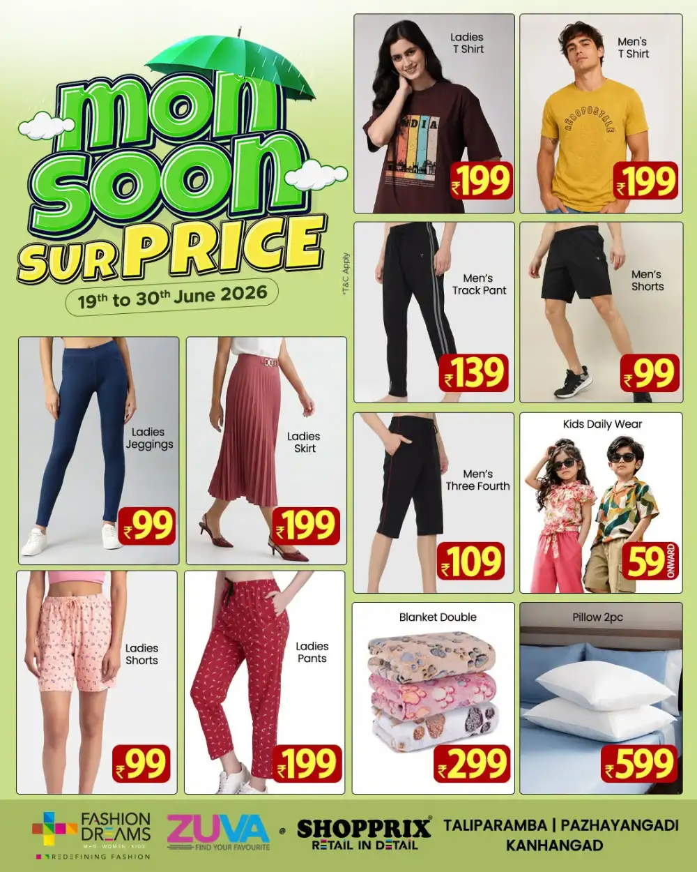 Shopprix Monsoon Surprise Offers | Live Deals page 9